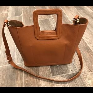 Leather Handbag Cognac